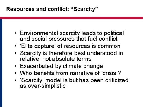 scarcity and rivalry|Scarcity and rivalry .